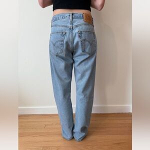 90s Vintage Levi’s 501 Light Wash Jeans